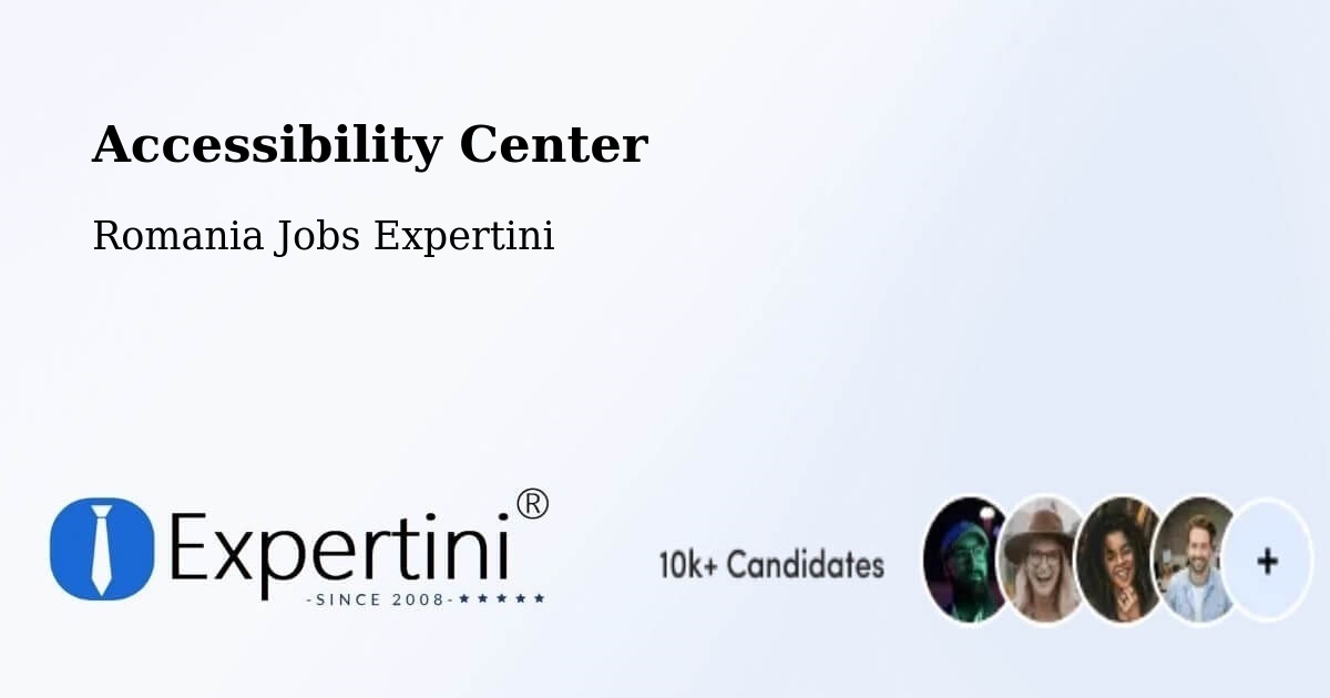 Accessibility Statement – Comuna Prunişor - Romania Jobs Expertini